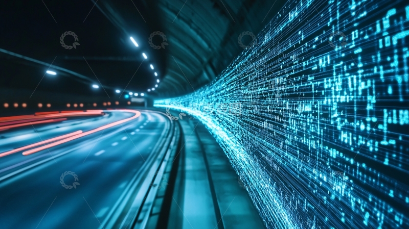 高清大图下载【趣麦麦图】智慧城市网络速度