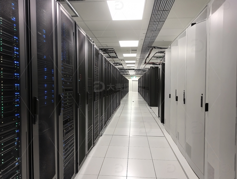 高清大图下载【趣麦麦图】服务器过道5