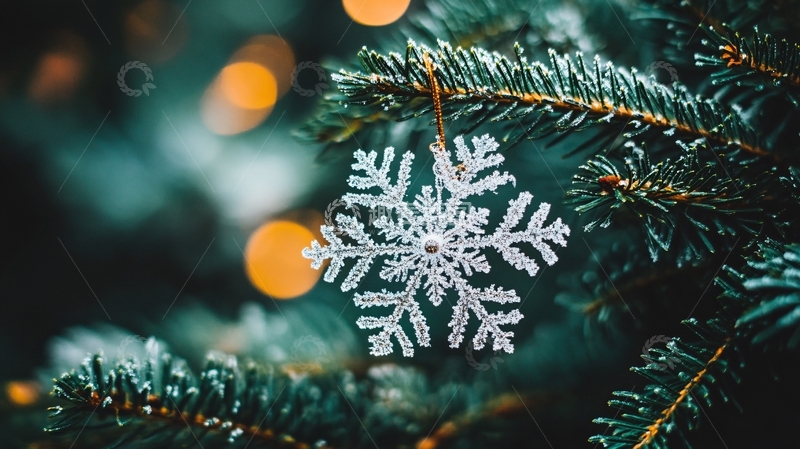 高清大图下载【趣麦麦图】唯美雪花5