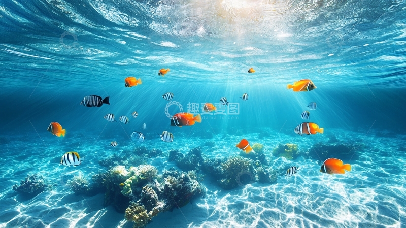 高清大图下载【趣麦麦图】海底世界壁纸6