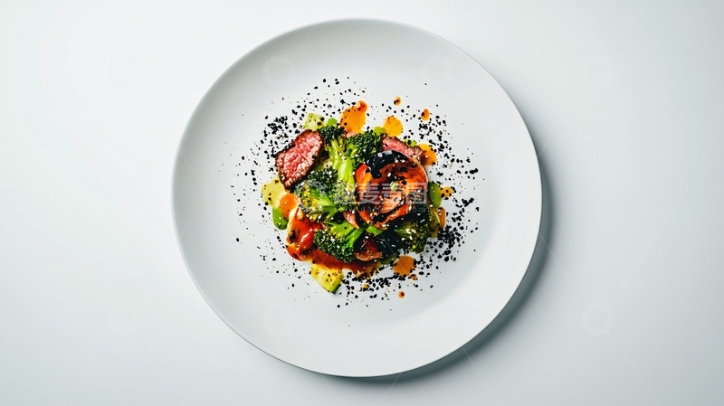 高清大图下载【趣麦麦图】西餐创意