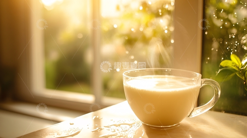 高清大图下载【趣麦麦图】牛奶场景图