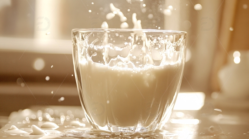 高清大图下载【趣麦麦图】律动牛奶