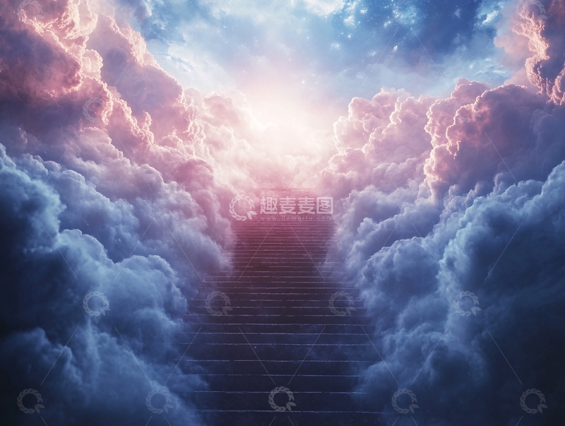 高清大图下载【趣麦麦图】梦想的阶梯1