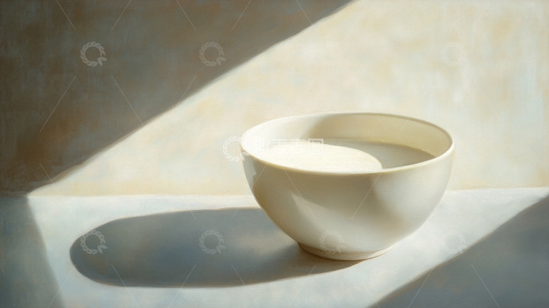高清大图下载【趣麦麦图】一碗黄豆浆