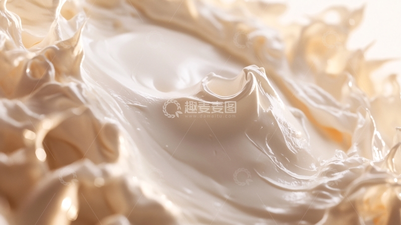 高清大图下载【趣麦麦图】流动的膏体