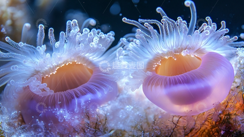 高清大图下载【趣麦麦图】中华先光海葵