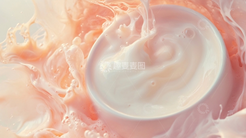 高清大图下载【趣麦麦图】化妆品膏霜膏体造型