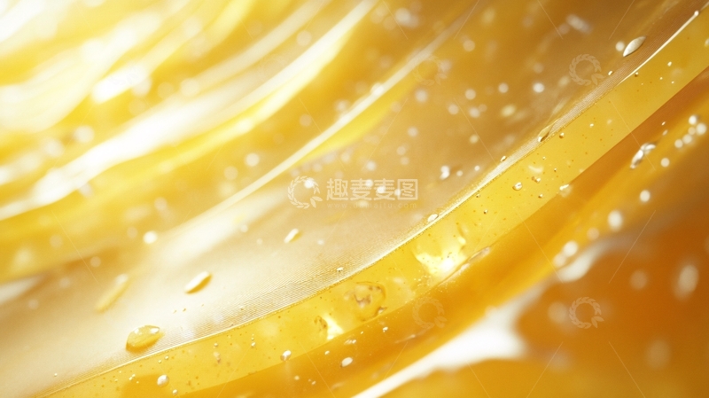 高清大图下载【趣麦麦图】金色动态流体