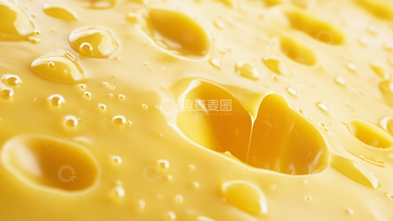 高清大图下载【趣麦麦图】新鲜黄奶酪