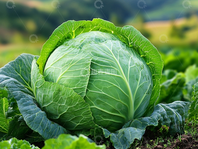 高清大图下载【趣麦麦图】卷心菜图片素材下载3
