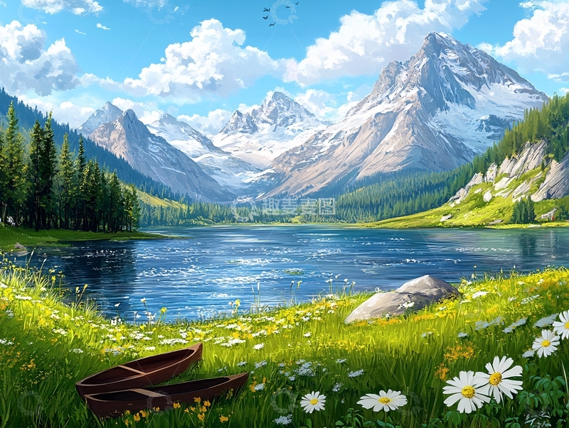 高清大图下载【趣麦麦图】宽屏风景画25