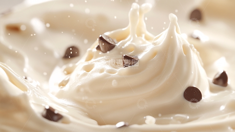高清大图下载【趣麦麦图】浓郁鲜奶油