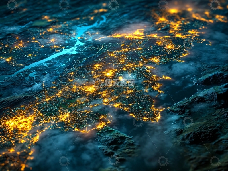 高清大图下载【趣麦麦图】流金洛杉矶城市