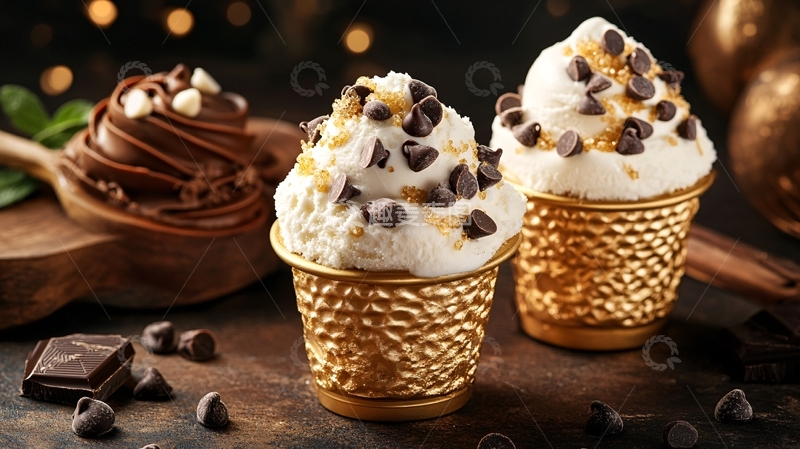 高清大图下载【趣麦麦图】金钻冰淇淋1