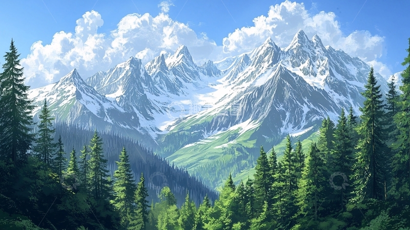 高清大图下载【趣麦麦图】宽屏风景画29