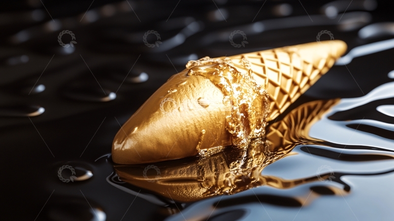 高清大图下载【趣麦麦图】高清金色巧克力1