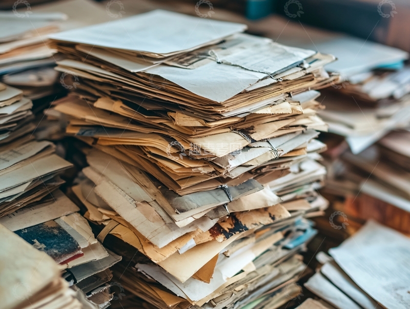 高清大图下载【趣麦麦图】档案信息管理与利用