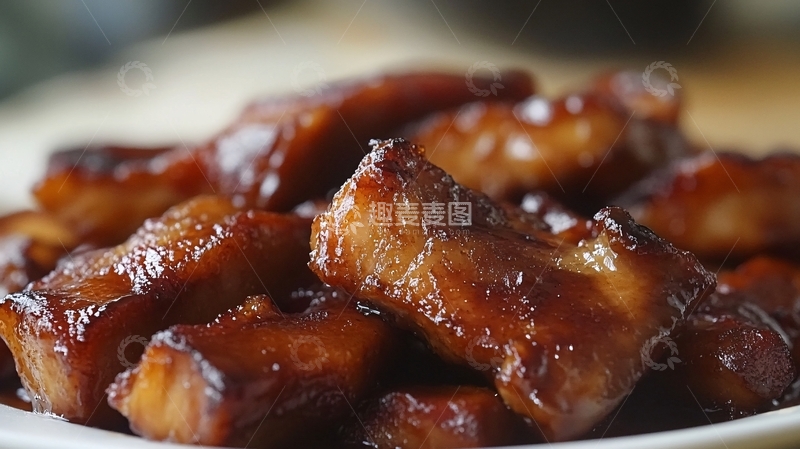 高清大图下载【趣麦麦图】糖醋烧排1