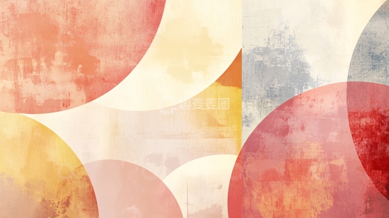 高清大图下载【趣麦麦图】圆圈圆饼墙纸3
