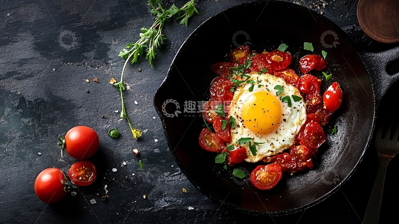 高清大图下载【趣麦麦图】高清西红柿炒鸡蛋图片