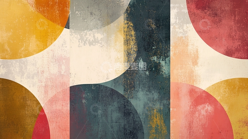 高清大图下载【趣麦麦图】圆圈圆饼墙纸4