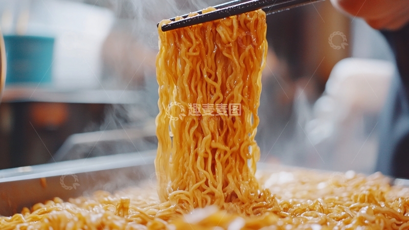 高清大图下载【趣麦麦图】炸酱面瘦肉蒜香