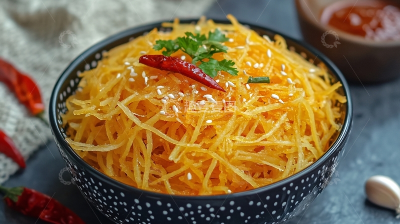 高清大图下载【趣麦麦图】溜土豆丝