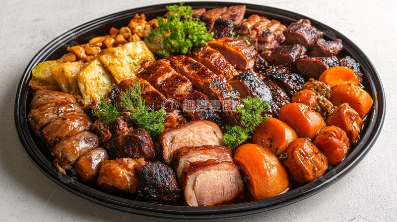 高清大图下载【趣麦麦图】港式盆菜