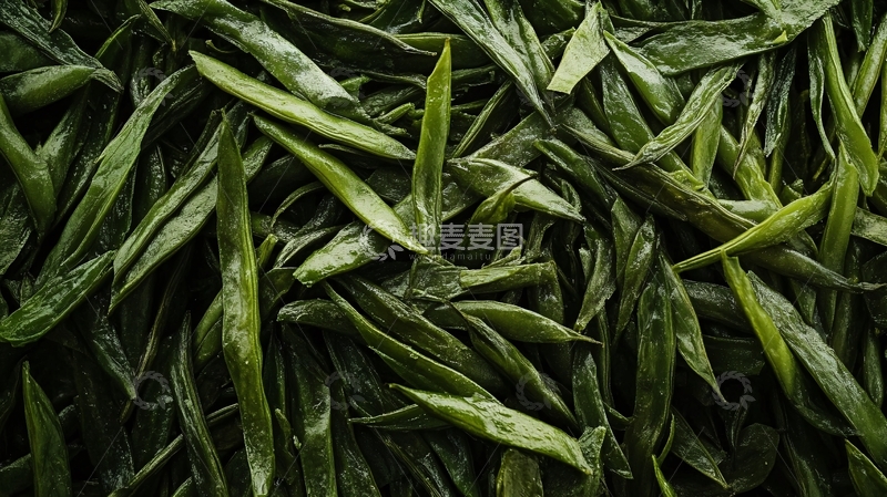 高清大图下载【趣麦麦图】茶叶微距特写