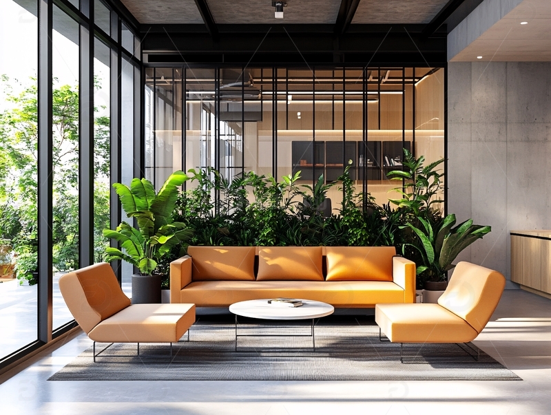 高清大图下载【趣麦麦图】会客区设计