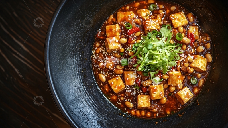 高清大图下载【趣麦麦图】豆腐川菜