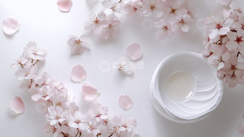 高清大图下载【趣麦麦图】樱花背景图案
