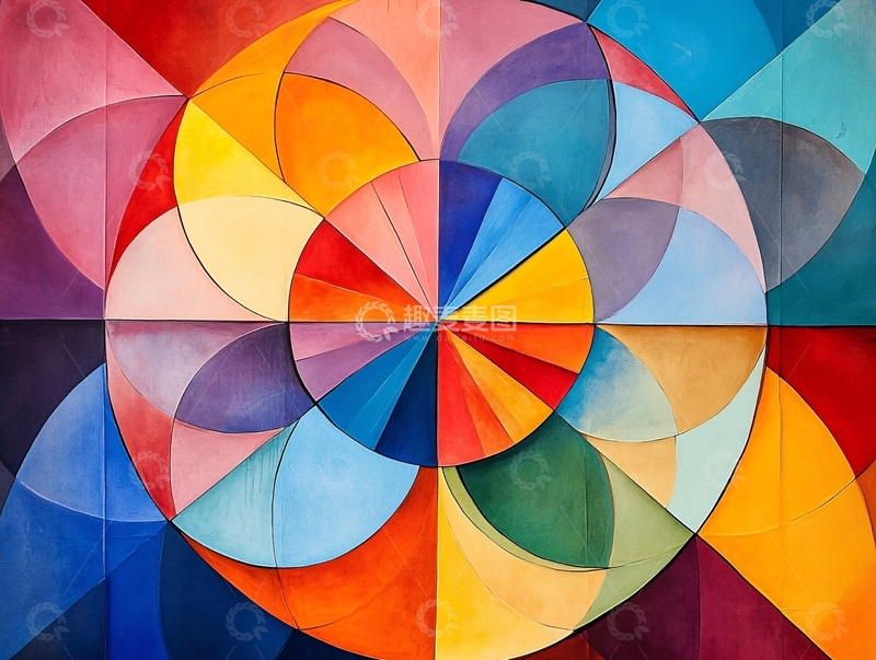 高清大图下载【趣麦麦图】色彩的构成