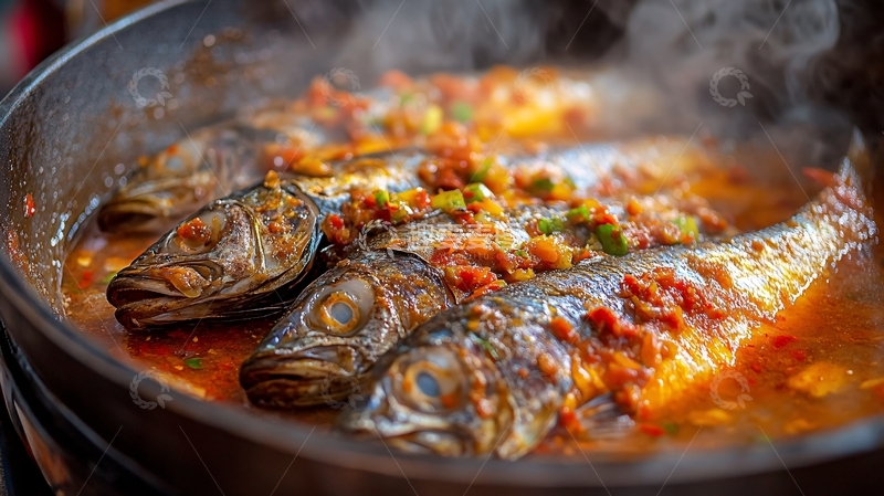 高清大图下载【趣麦麦图】臭鳜鱼特写