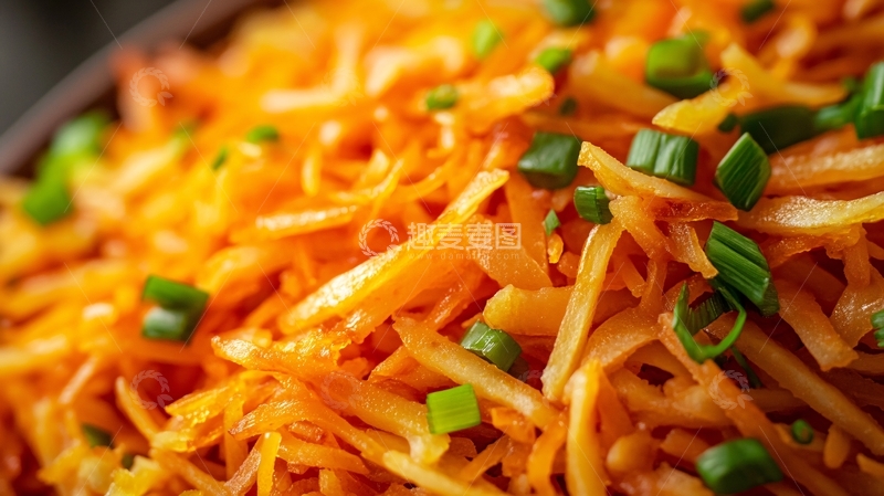 高清大图下载【趣麦麦图】炒薯丝