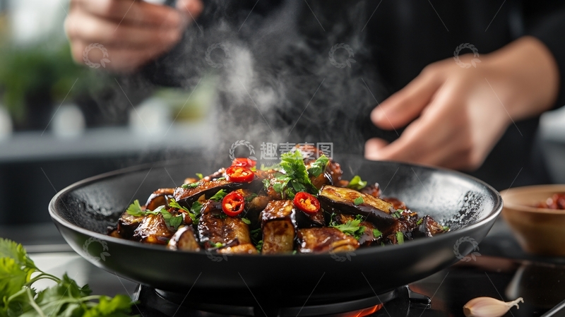 高清大图下载【趣麦麦图】干锅海参