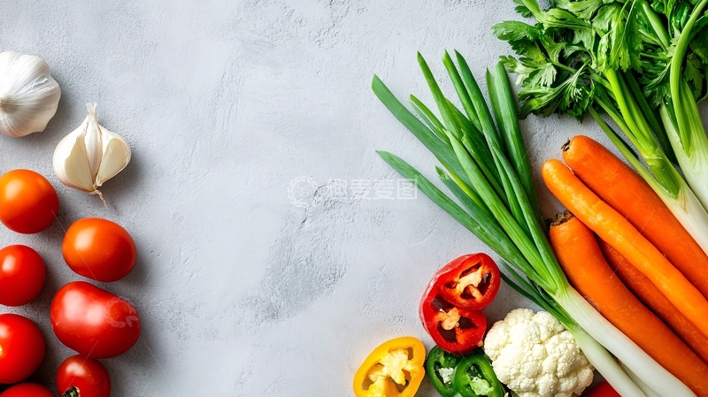 高清大图下载【趣麦麦图】田园时蔬蔬菜背景