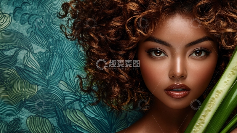 高清大图下载【趣麦麦图】美容美发封面