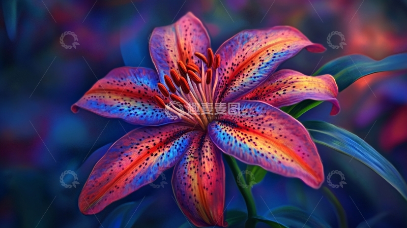 高清大图下载【趣麦麦图】唯美百合花3