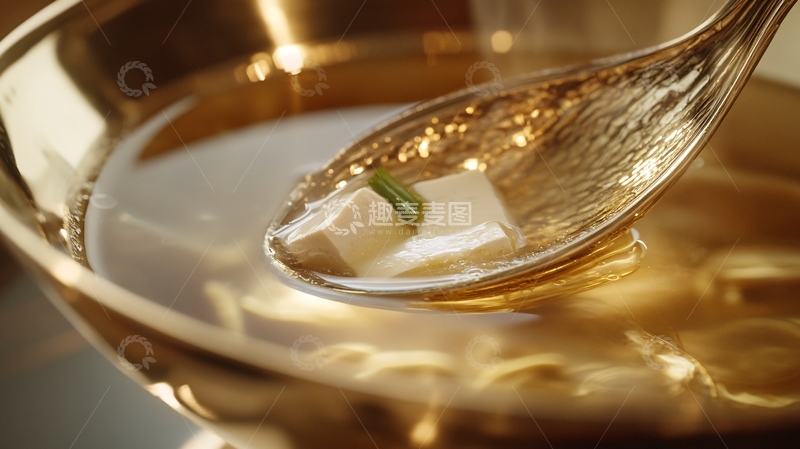 高清大图下载【趣麦麦图】日本料理冷豆腐1