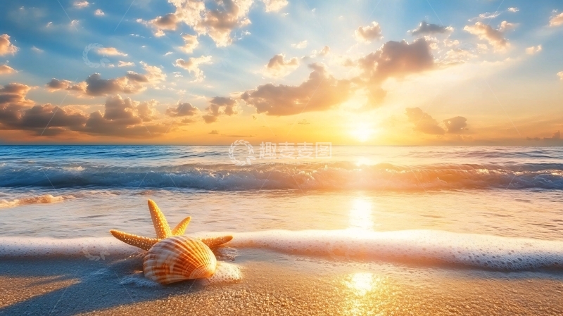高清大图下载【趣麦麦图】唯美海滨生活