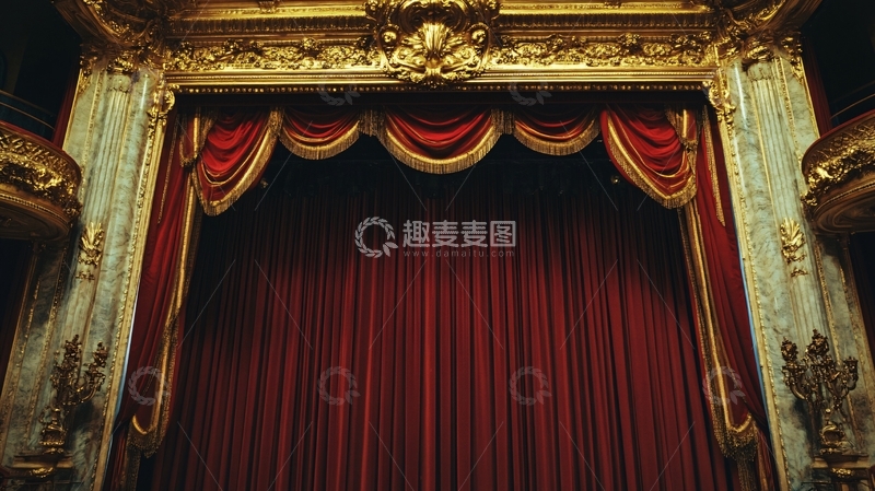 高清大图下载【趣麦麦图】幕布剧院1