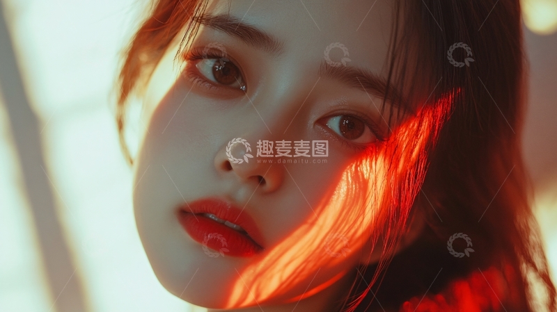 高清大图下载【趣麦麦图】红色梦幻