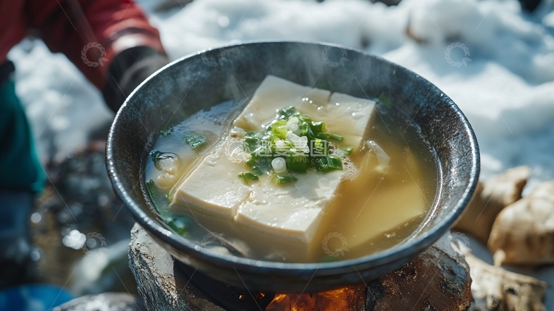 高清大图下载【趣麦麦图】海水豆腐