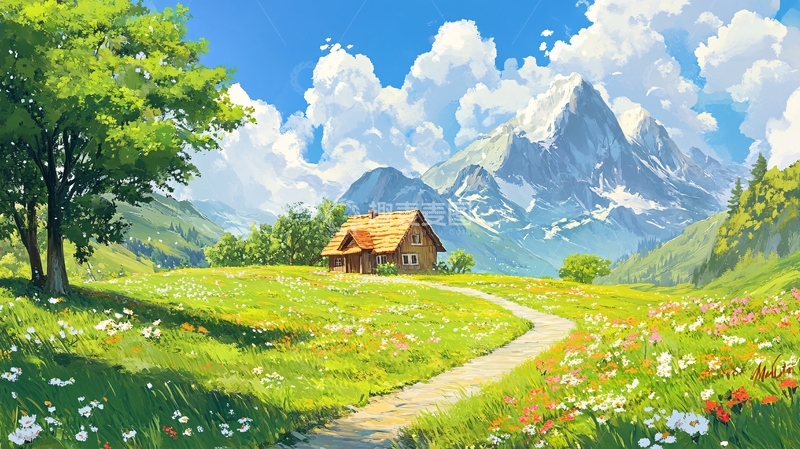 高清大图下载【趣麦麦图】宽屏风景画39