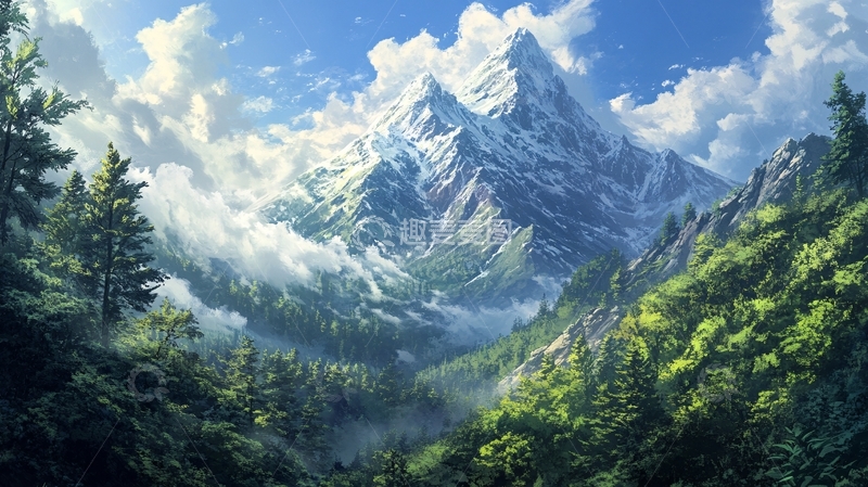 高清大图下载【趣麦麦图】新海诚动漫风格1