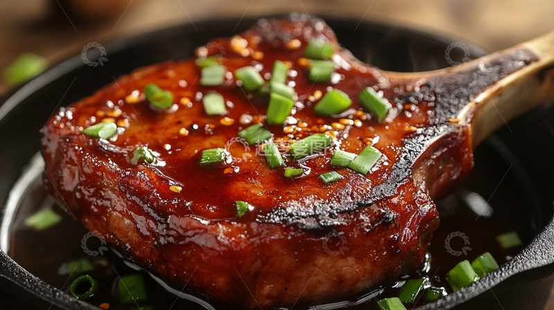 高清大图下载【趣麦麦图】炭烤大排