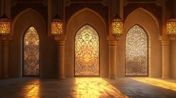 伊斯兰建筑门窗1