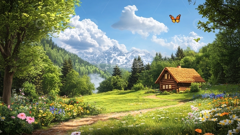 高清大图下载【趣麦麦图】宽屏风景画37